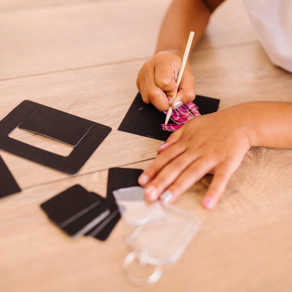 Educational Scratch Art Deluxe Party Pack