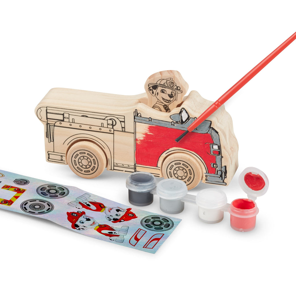 Educational PAW Patrol Wooden Craft Kit - Vehicles