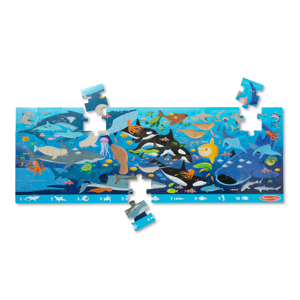 Educational Search & Find Beneath the Waves Floor Puzzle - 48 Pieces