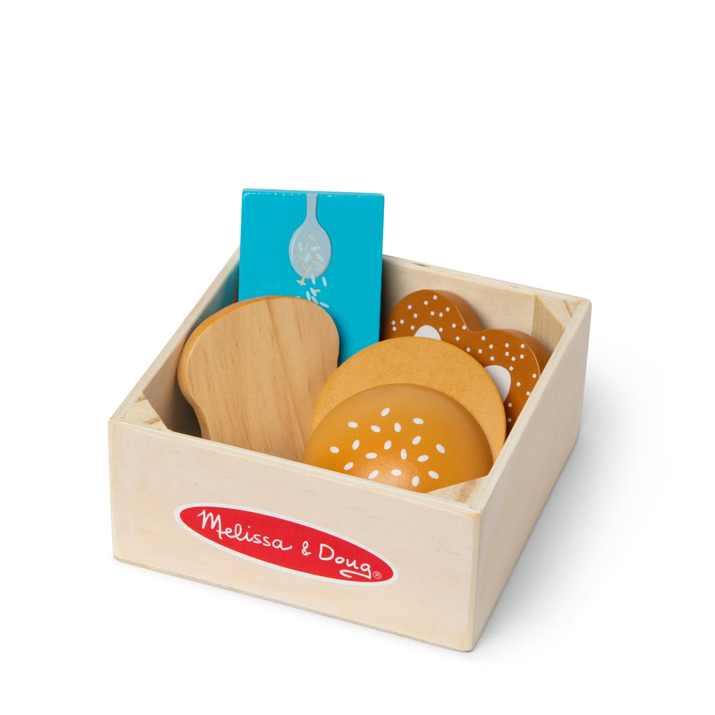 Educational Wooden Food Groups Play Set Grains