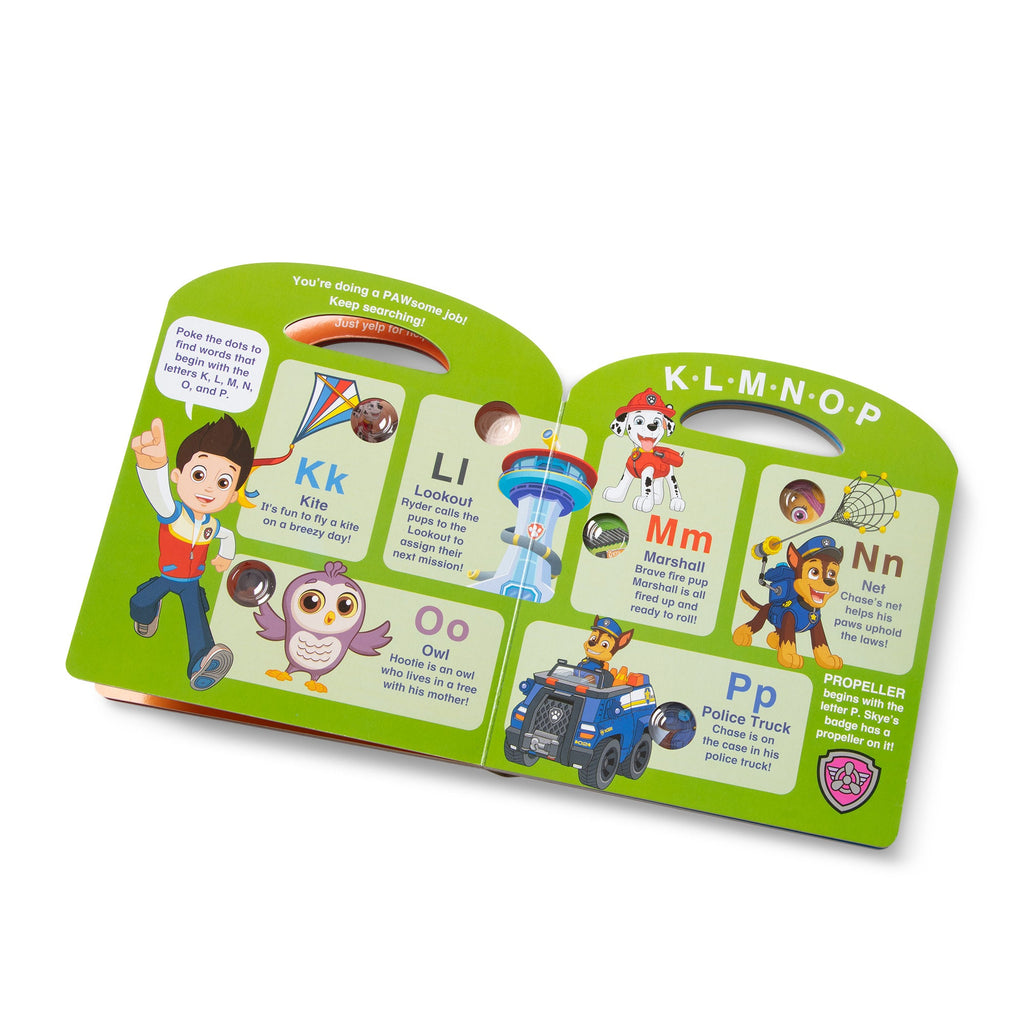 Educational PAW Patrol Poke-A-Dot Alphabet Adventure
