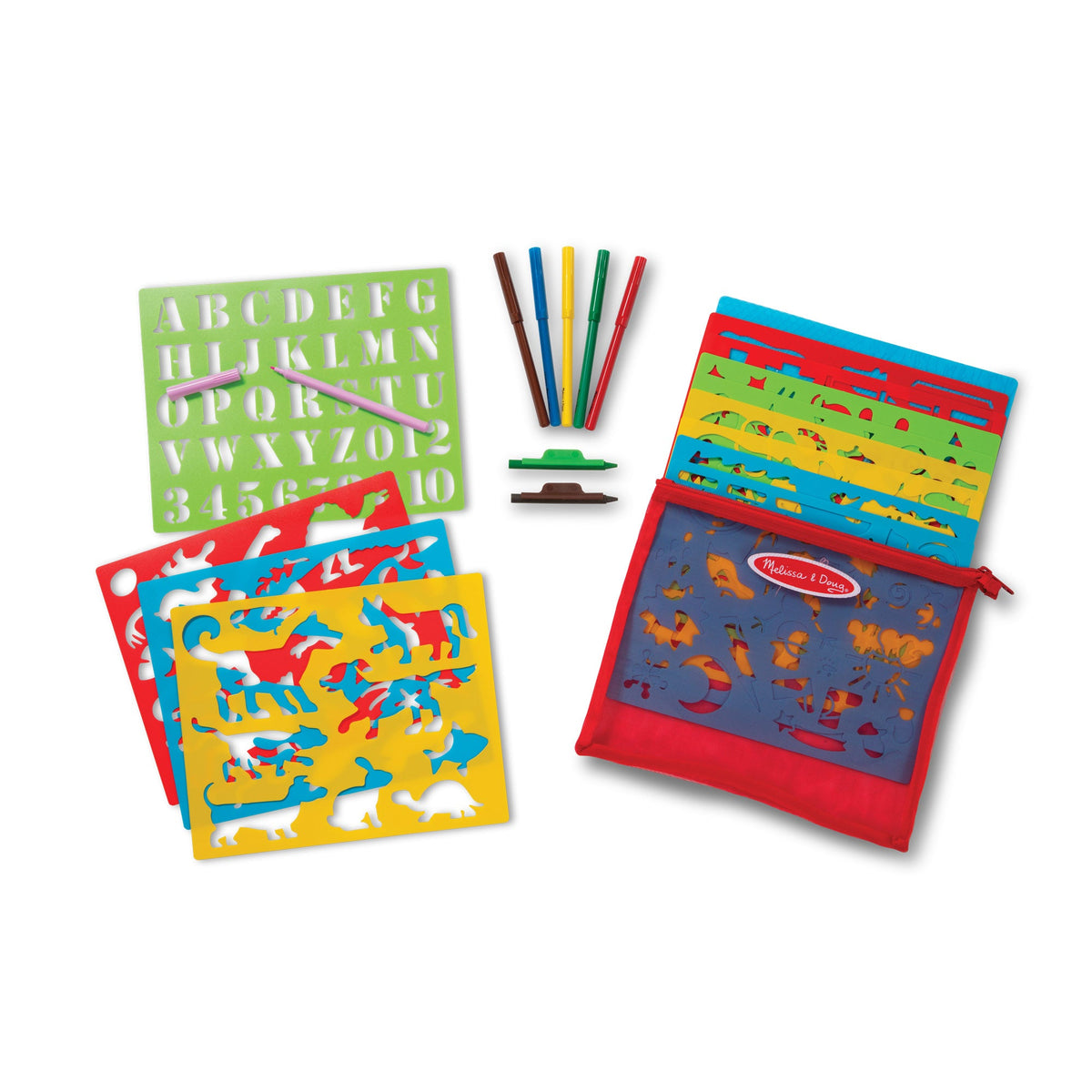 Educational Created by Me Stencil Art Activity Kit