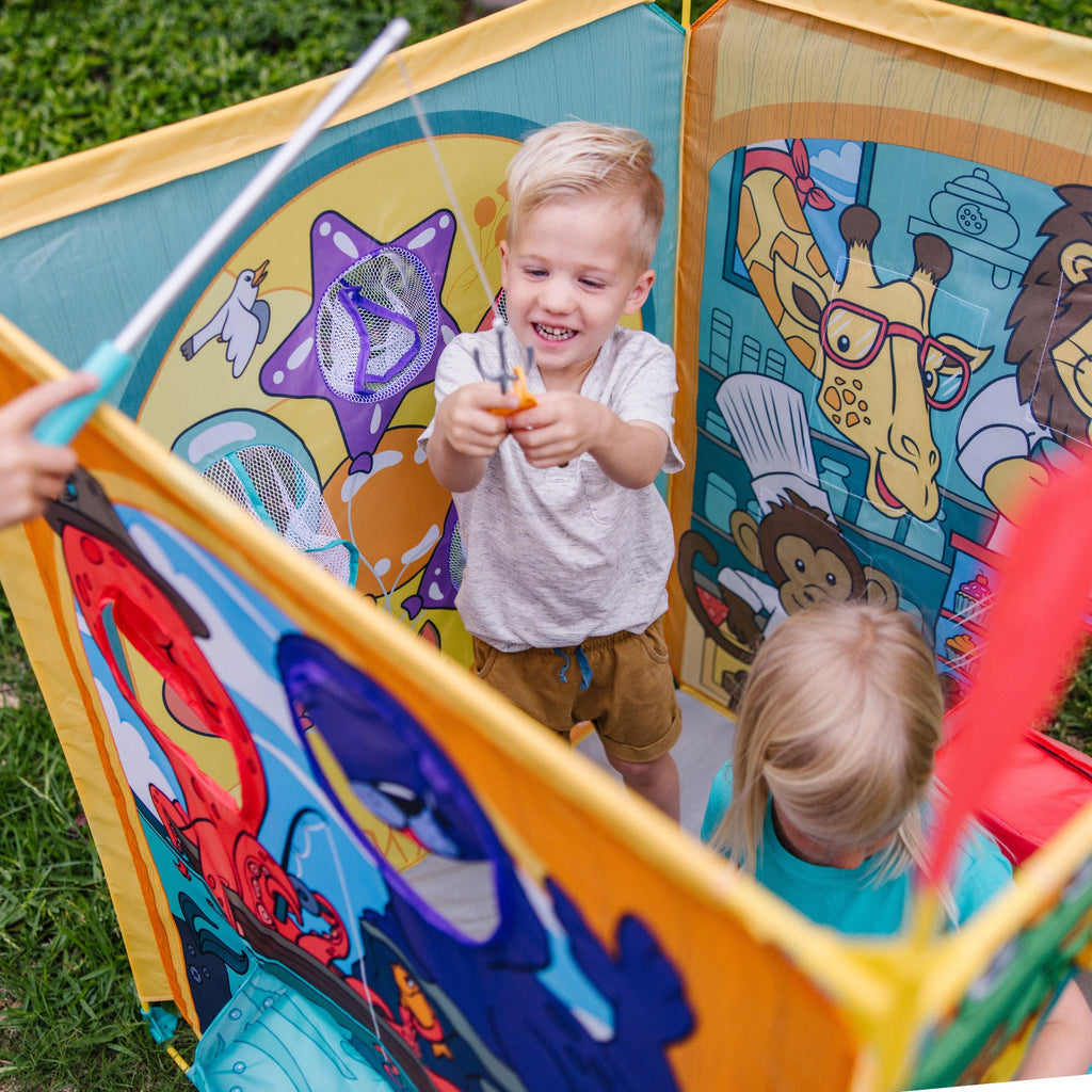 Educational Fun at the Fair Game Center Play Tent