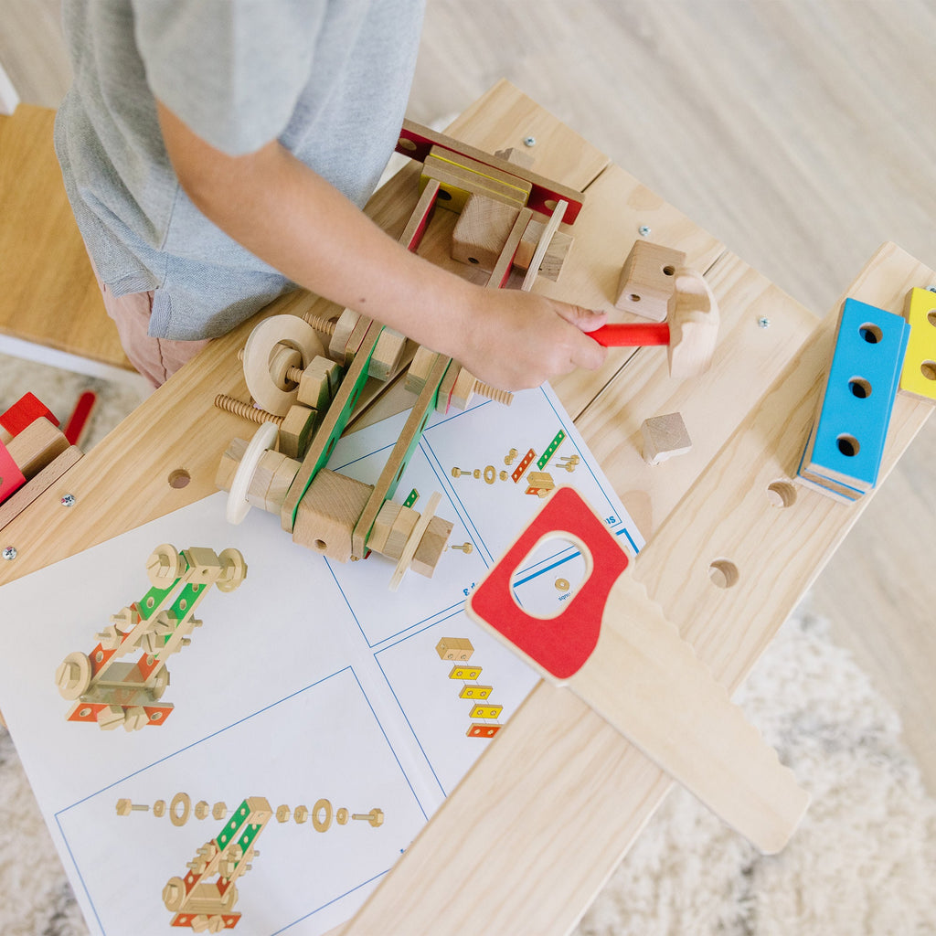 Educational Wooden Project Workbench