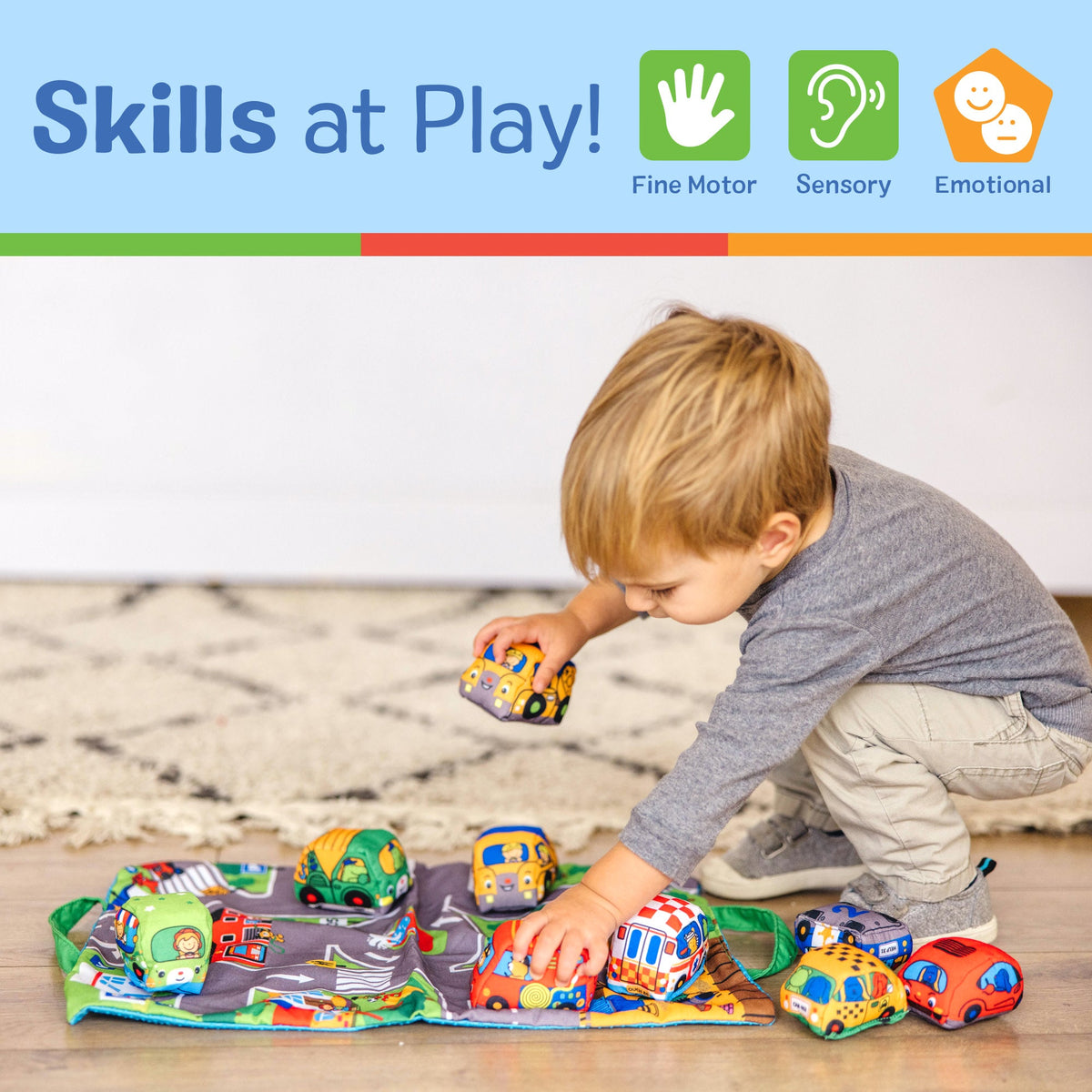 Educational Take-Along Town Play Mat
