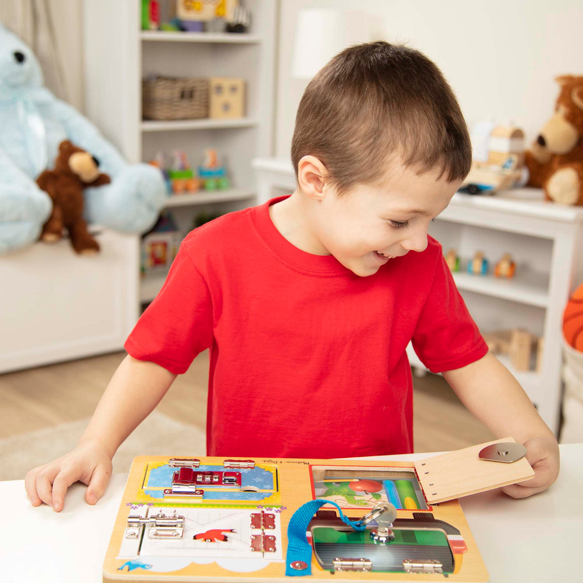 Educational Locks & Latches Board