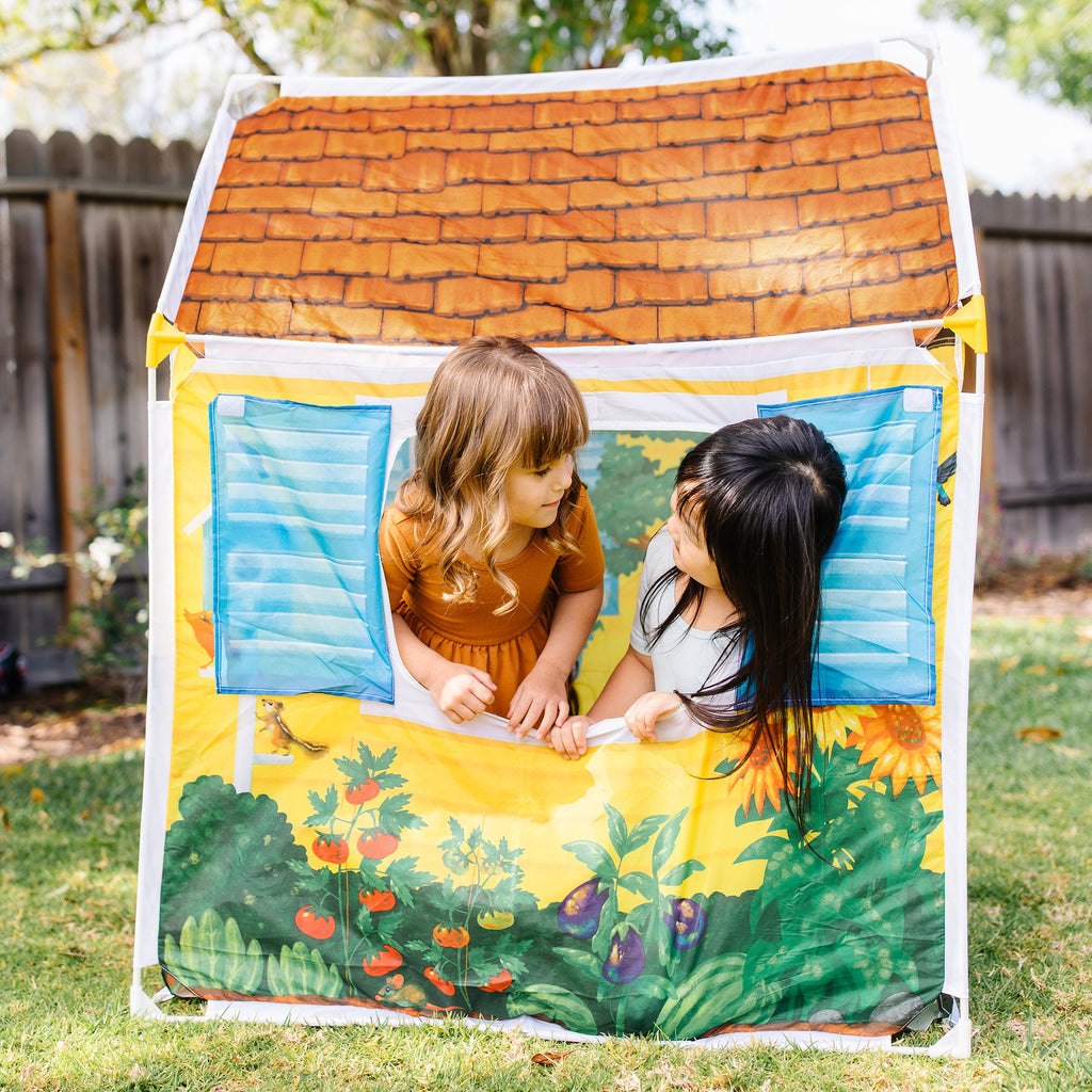 Educational Cozy Cottage Play Tent