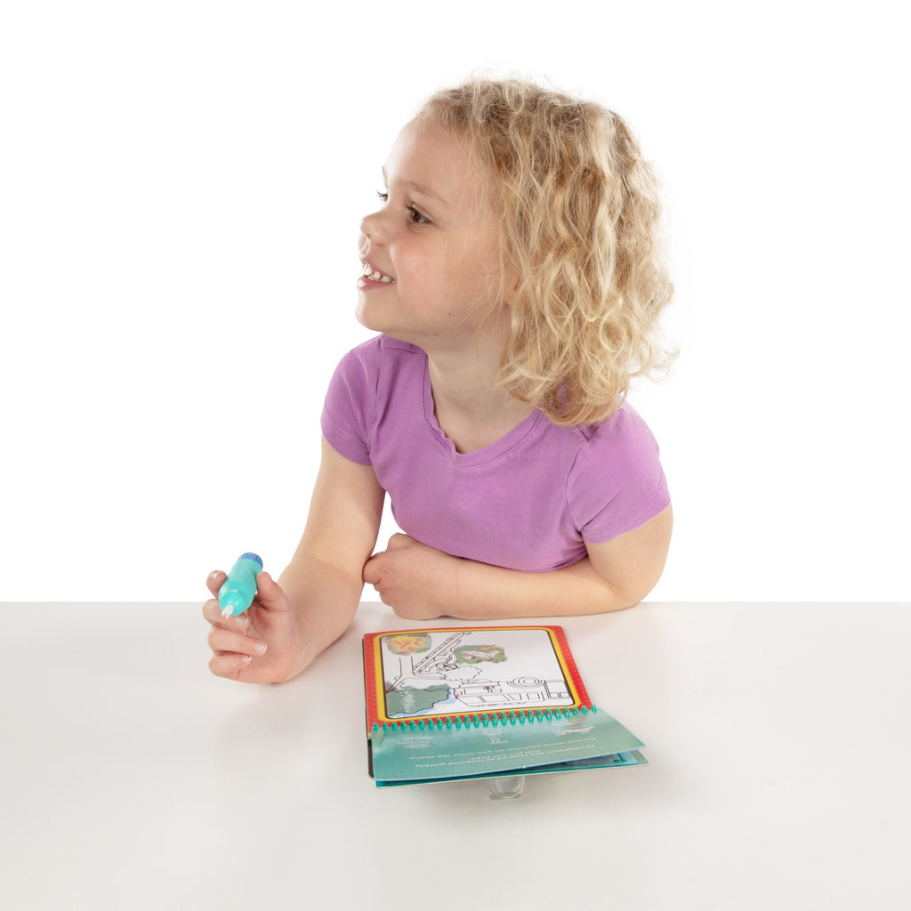 Educational Water Wow Occupations - Water Reveal Pad On the Go Travel Activity