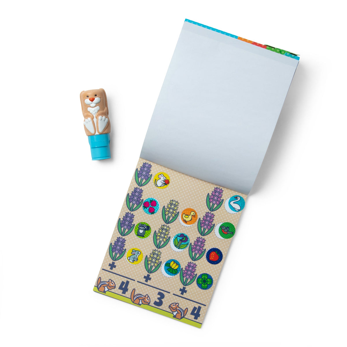 Educational Sticker WOW Activity Pad & Sticker Stamper - Bunny