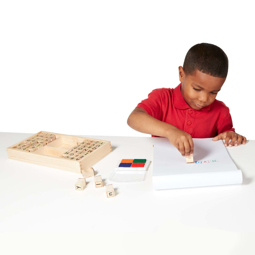 Educational Alphabet Stamp Set