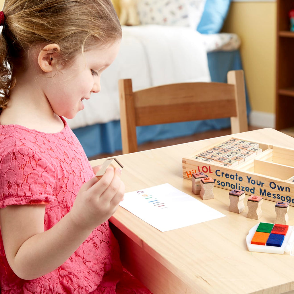 Educational Alphabet Stamp Set