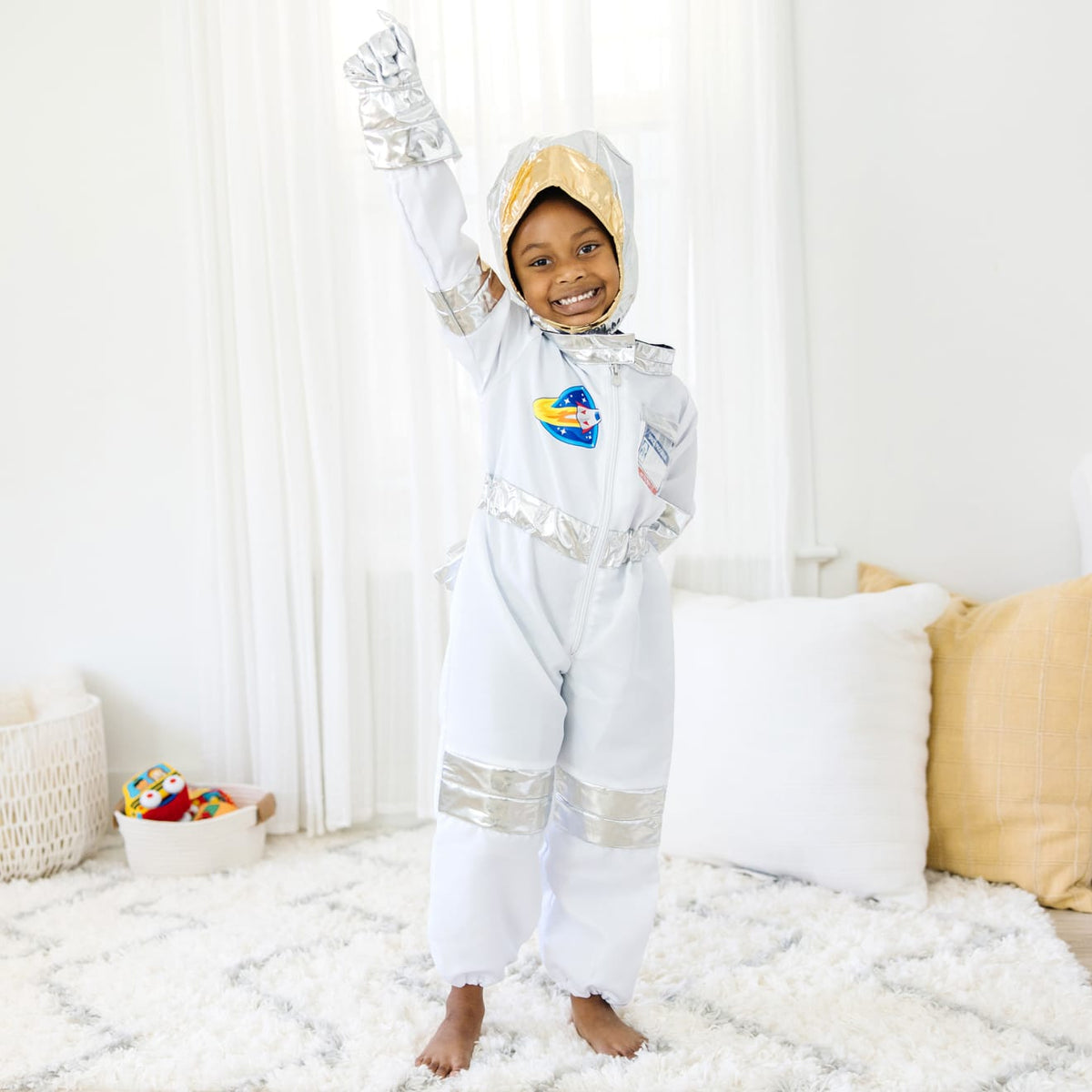 Educational Astronaut Role Play Costume Set