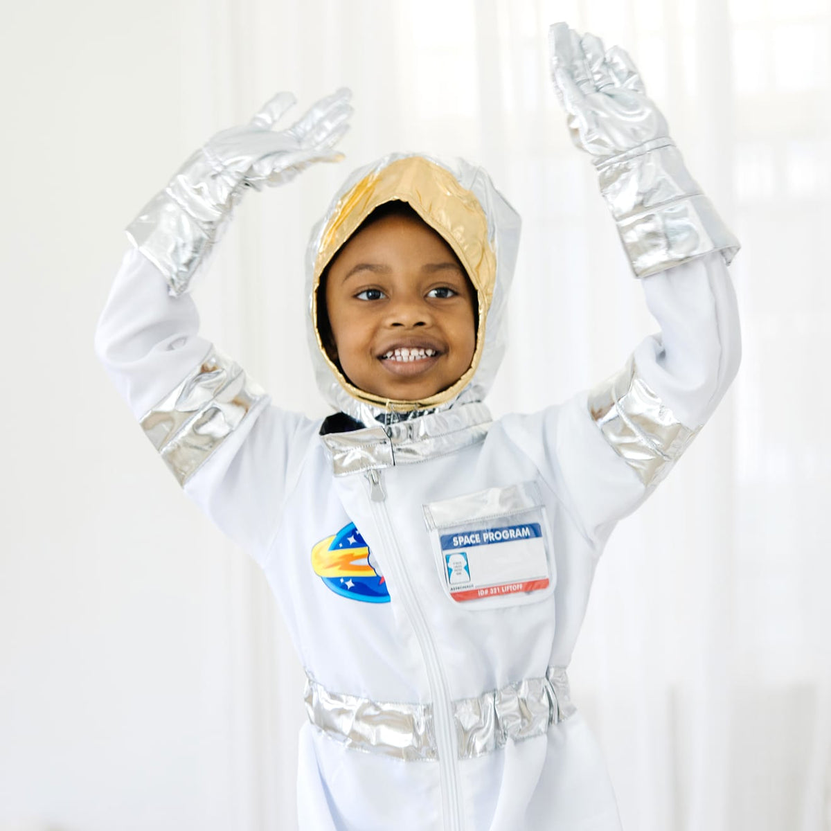 Educational Astronaut Role Play Costume Set