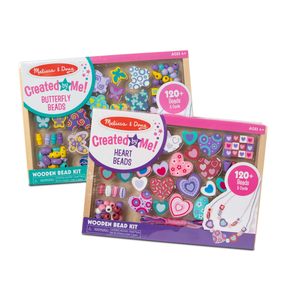 Educational Sweet Hearts and Butterfly Friends Bead Set Bundle