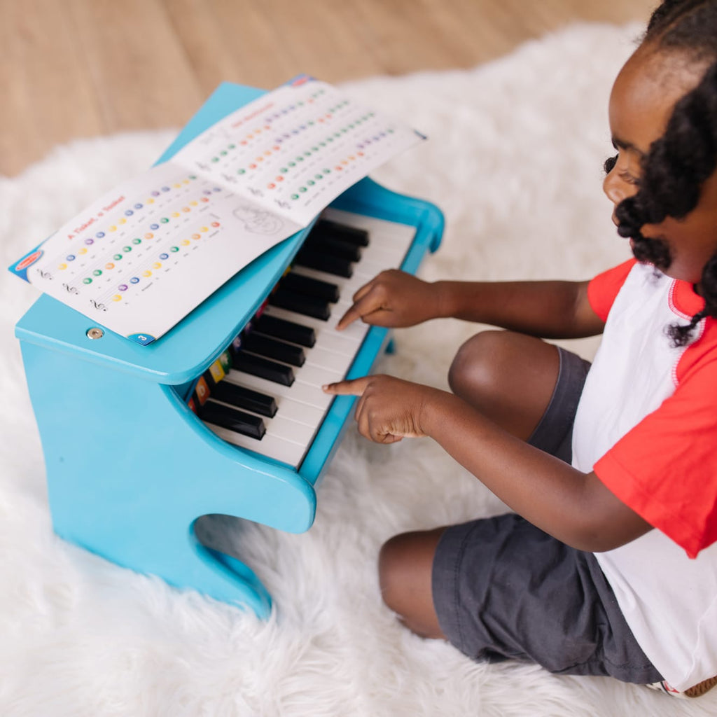 Educational Blue Piano
