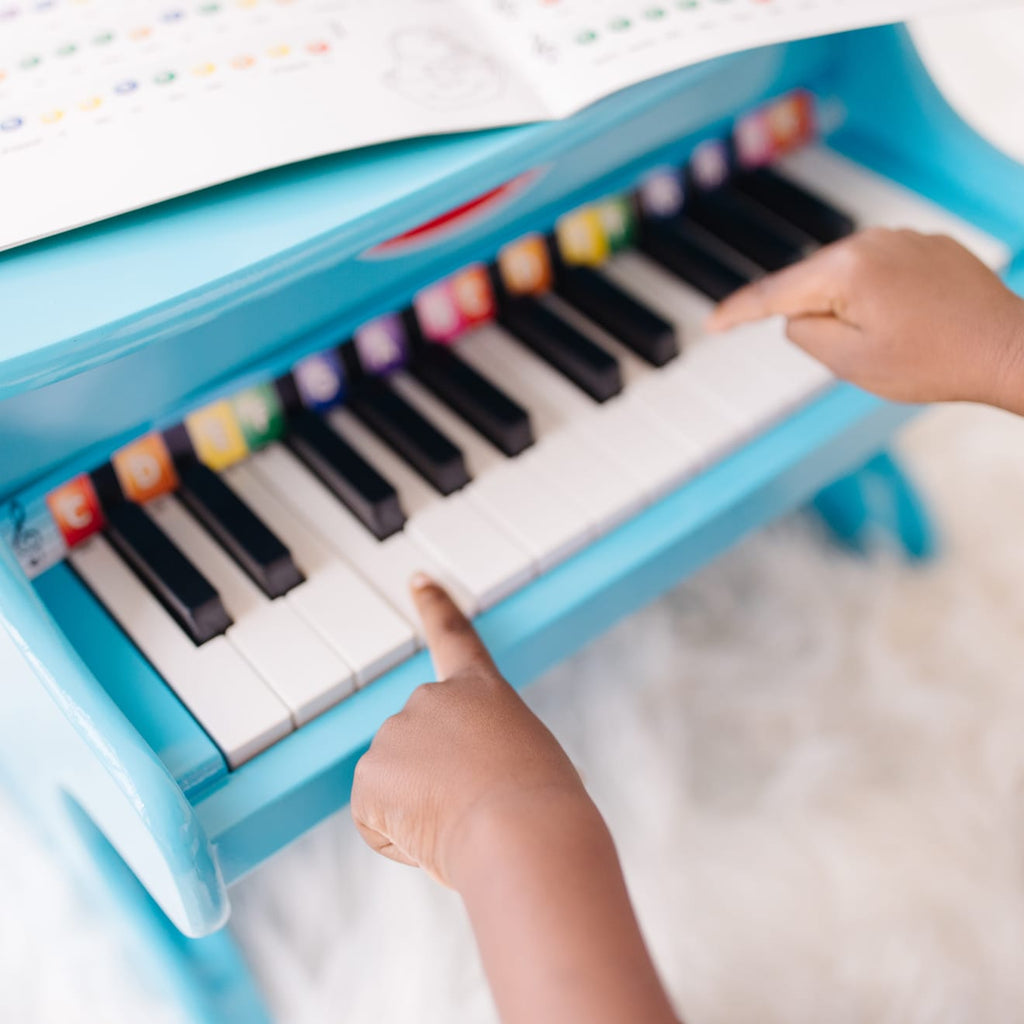 Educational Blue Piano