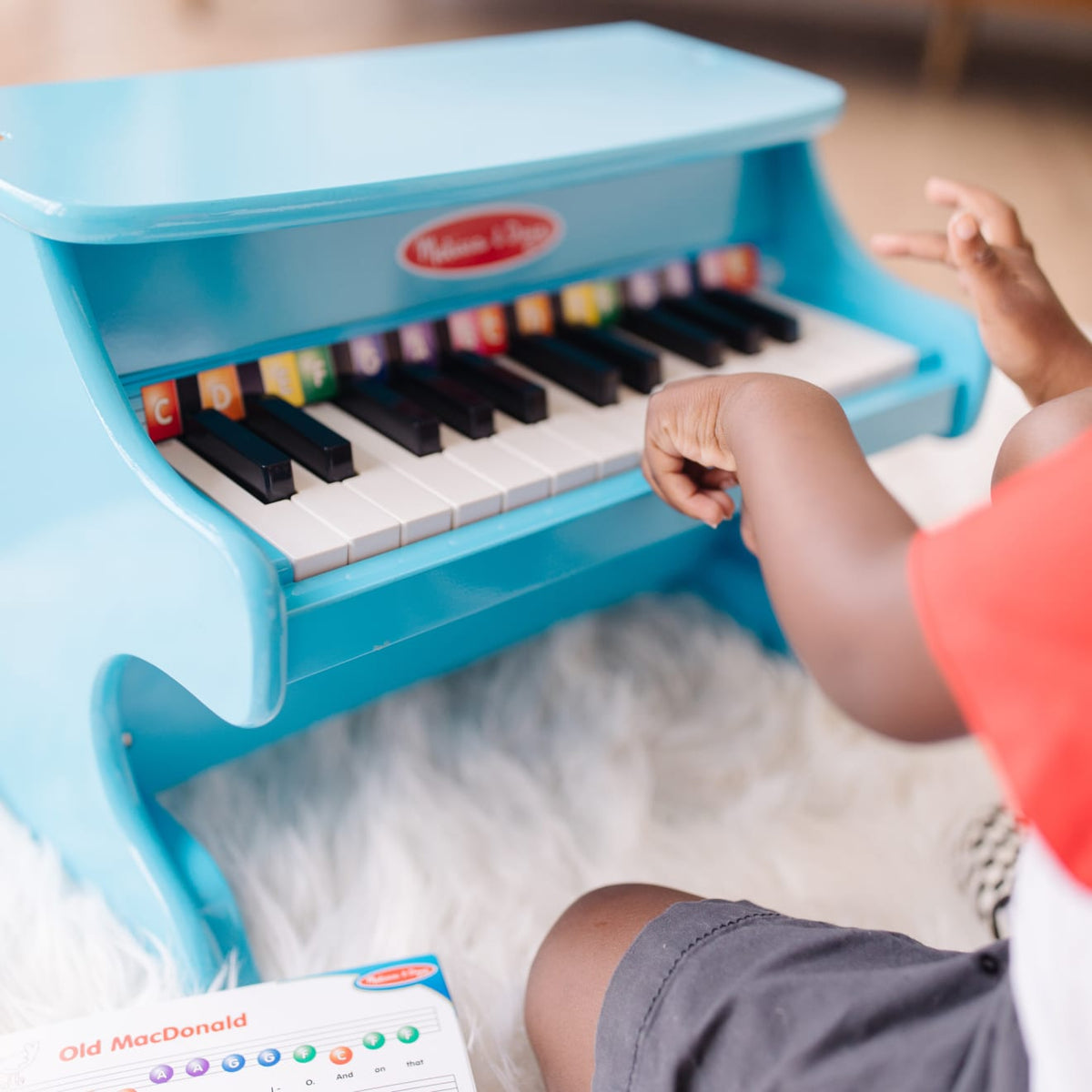 Educational Blue Piano