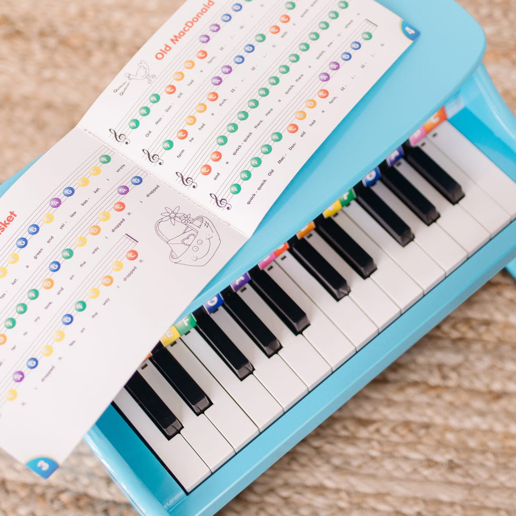 Educational Blue Piano