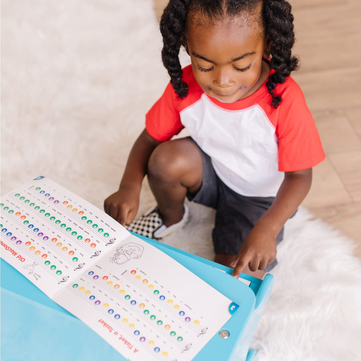 Educational Blue Piano