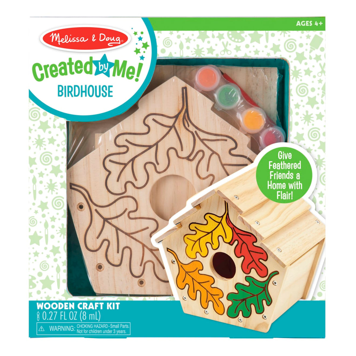 Educational Created by Me Birdhouse Wooden Craft Kit