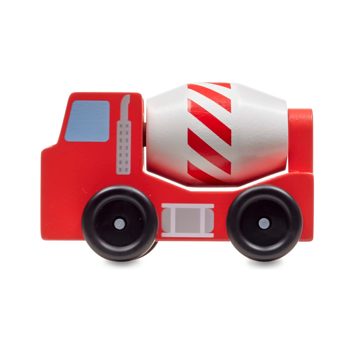 Educational Classic Wooden Toy Construction Vehicle Set