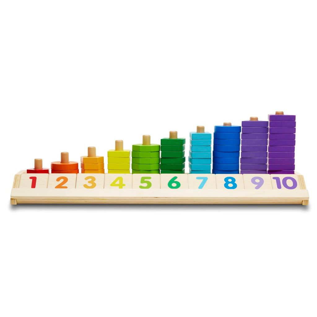 Educational Counting Shape Stacker