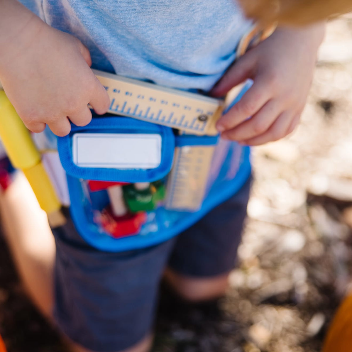 Educational Deluxe Wooden Tool Belt Set