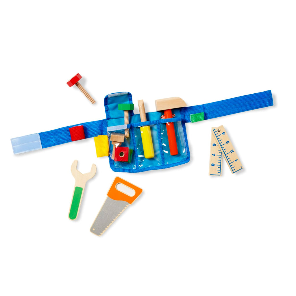 Educational Deluxe Wooden Tool Belt Set