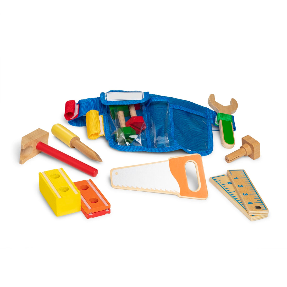 Educational Deluxe Wooden Tool Belt Set