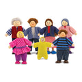 Educational Wooden Doll Family