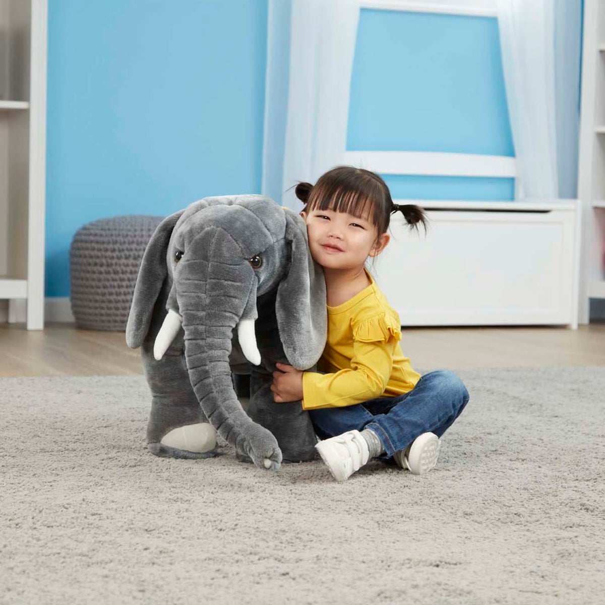 Educational Elephant Giant Stuffed Animal