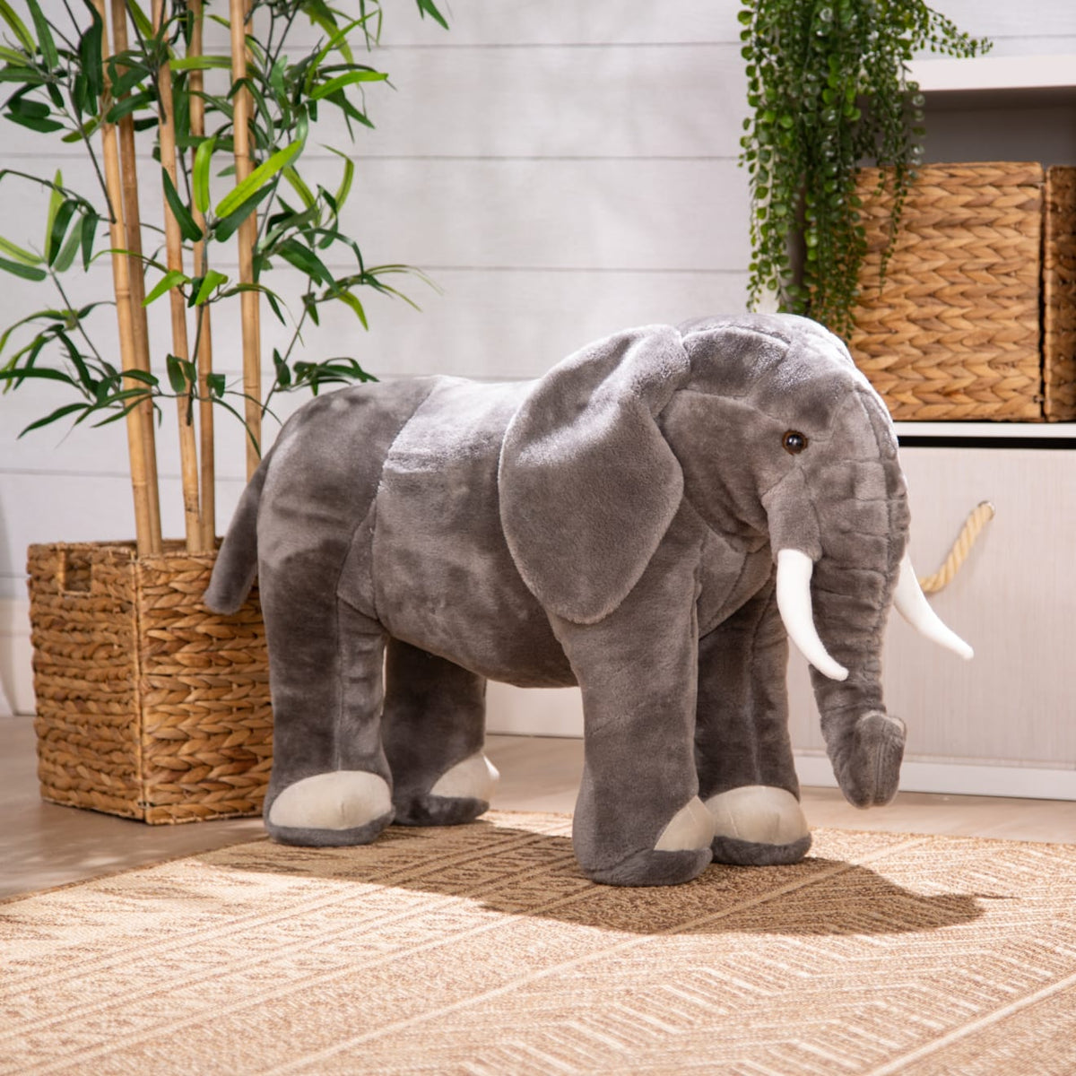 Educational Elephant Giant Stuffed Animal