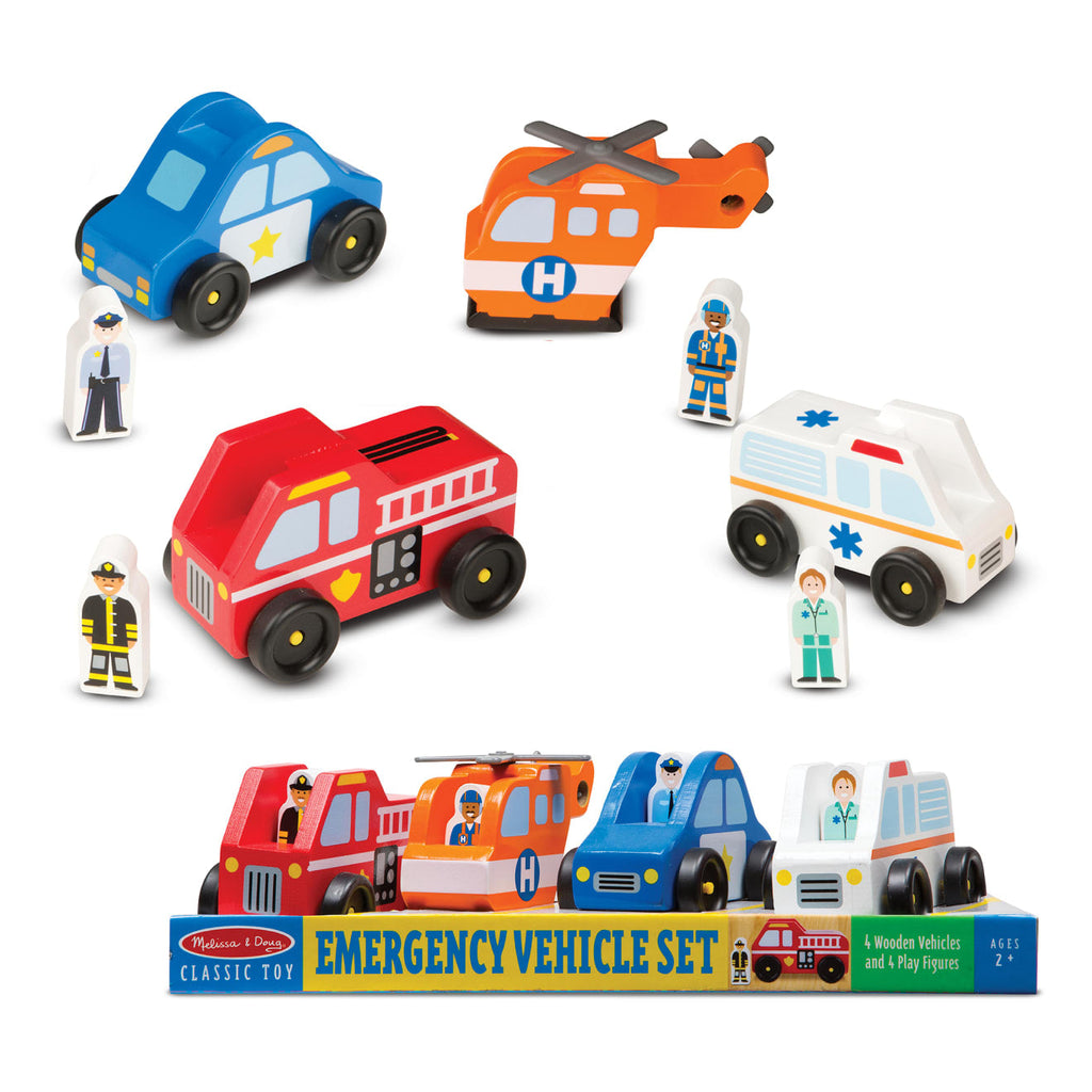 Educational Emergency Vehicle Set