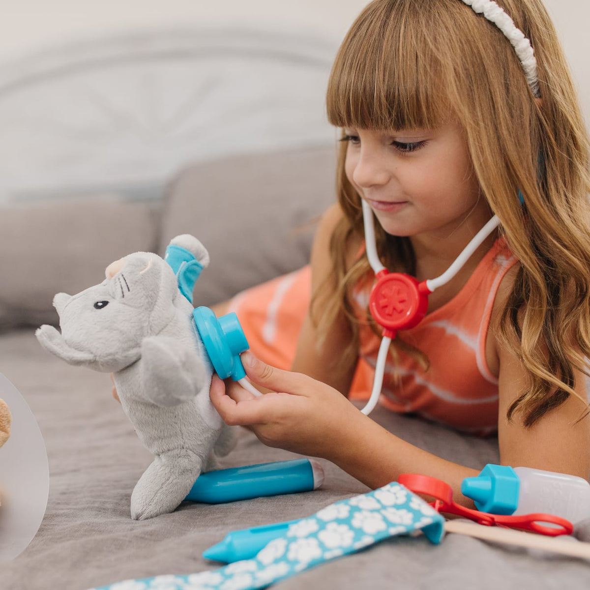 Educational Examine & Treat Pet Vet Play Set