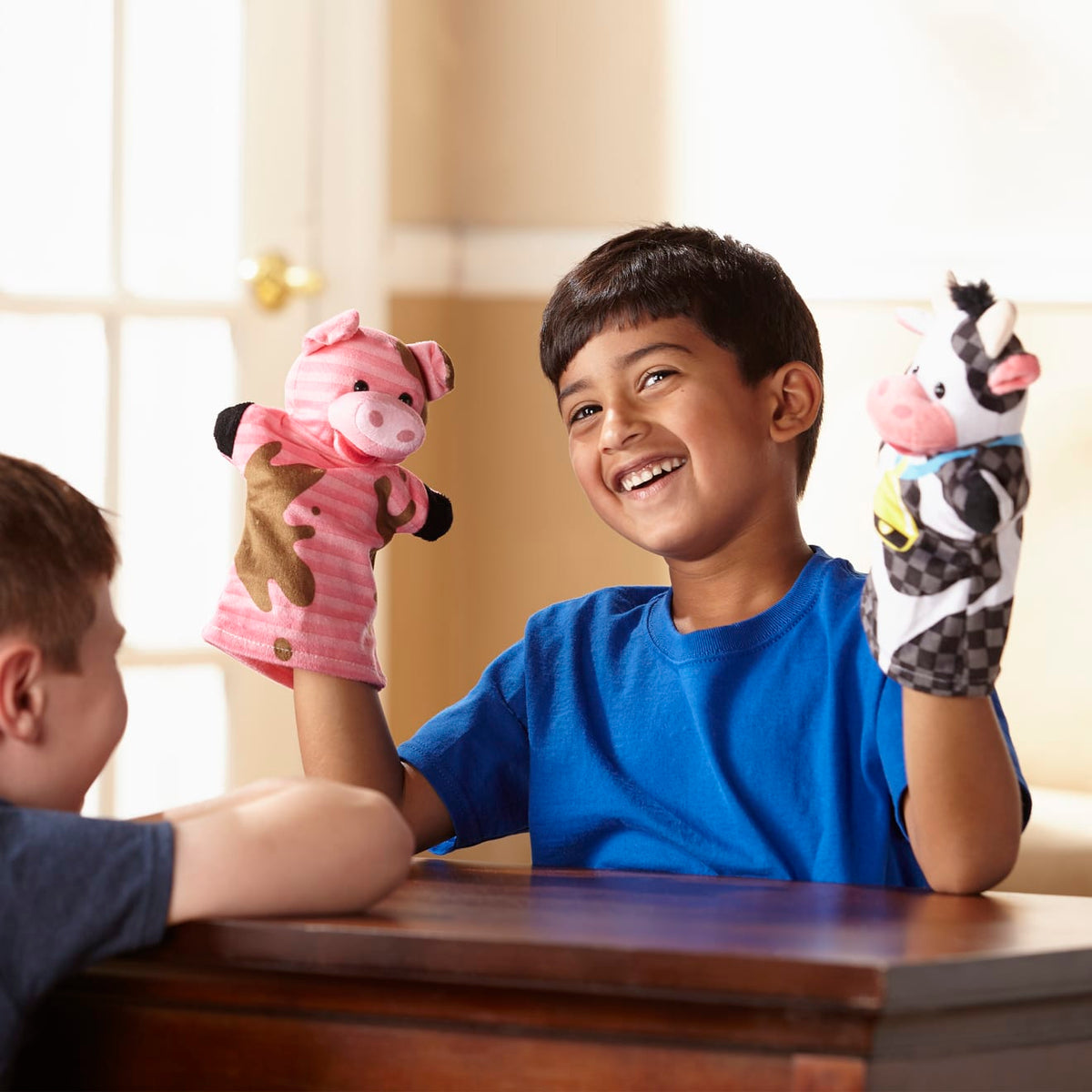 Educational Farm Friends Hand Puppets