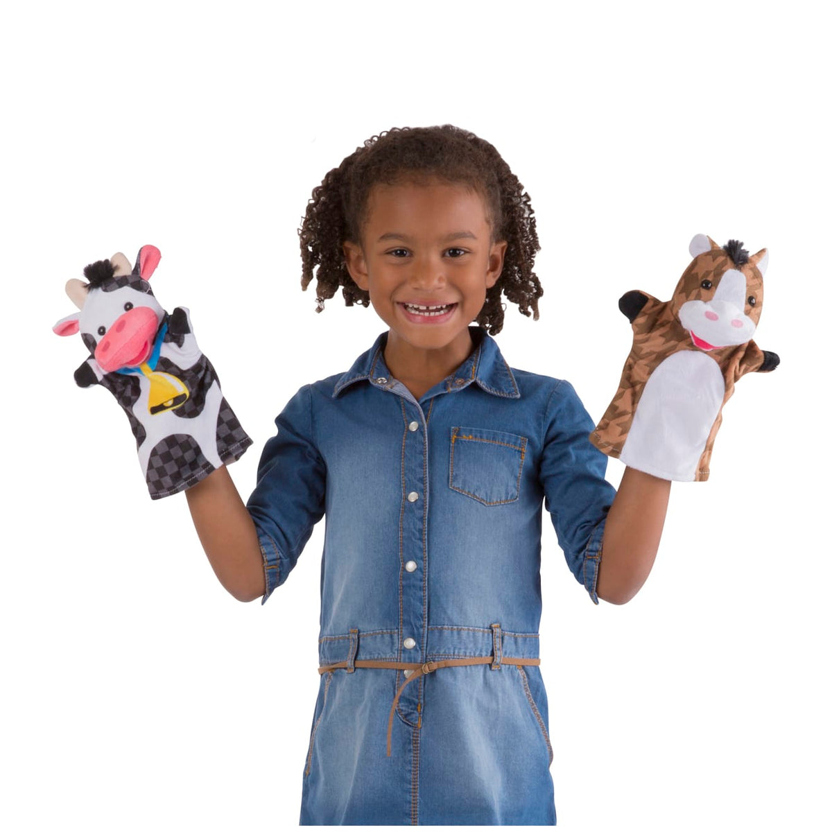 Educational Farm Friends Hand Puppets