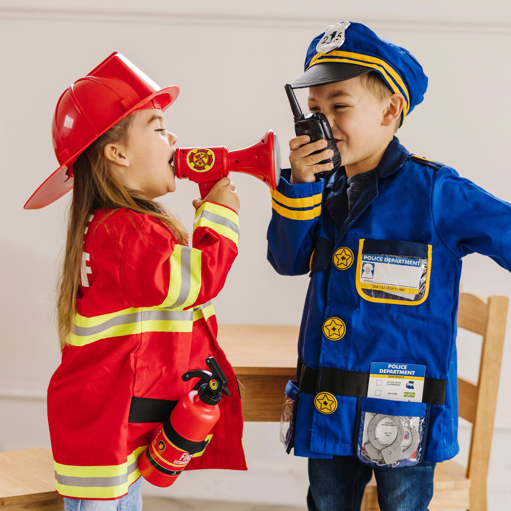 Educational Fire Chief Role Play Costume Set
