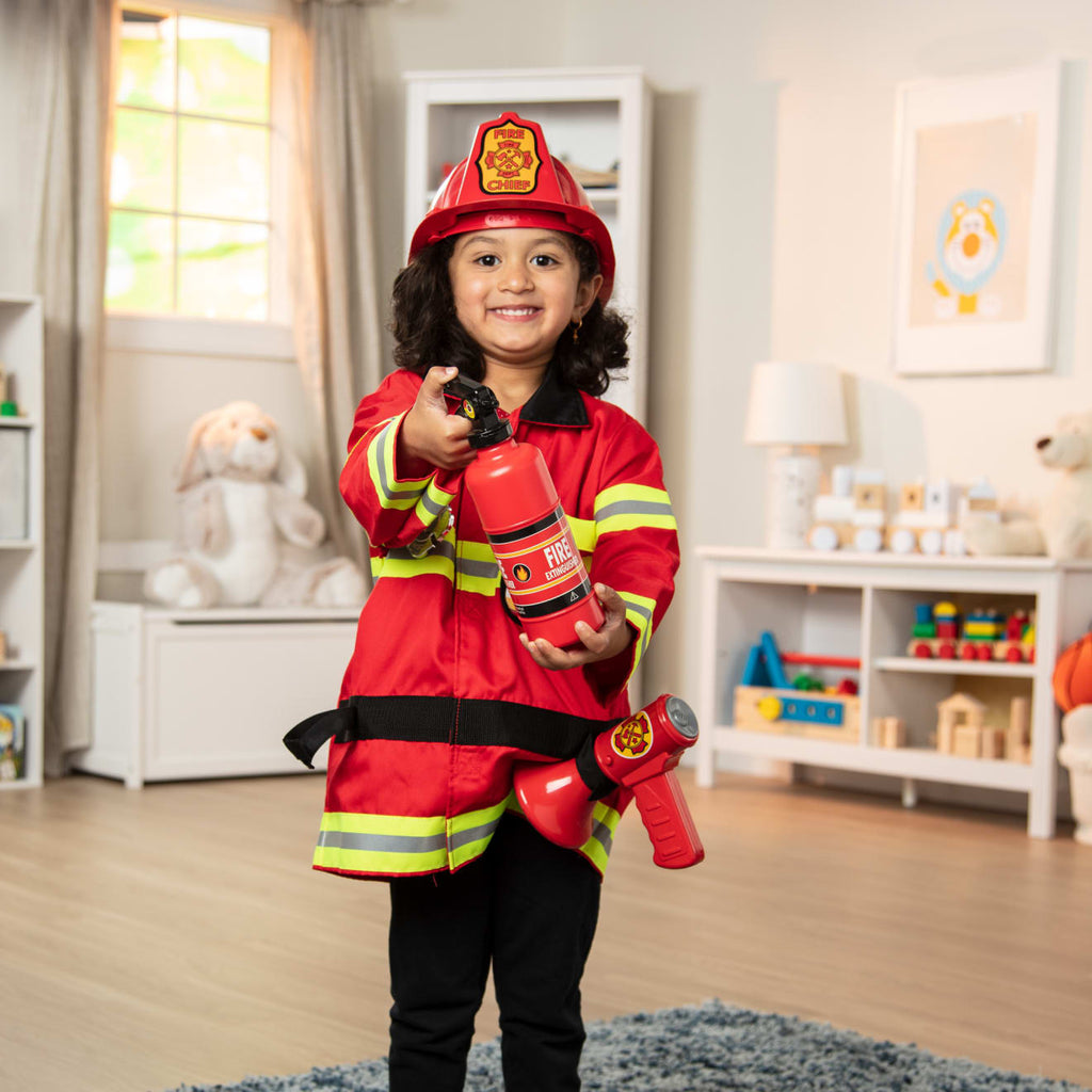 Educational Fire Chief Role Play Costume Set
