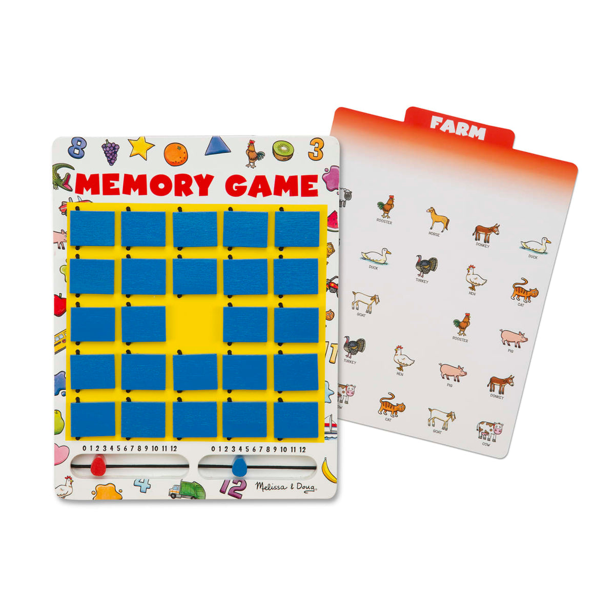 Educational Flip-to-Win Memory Game