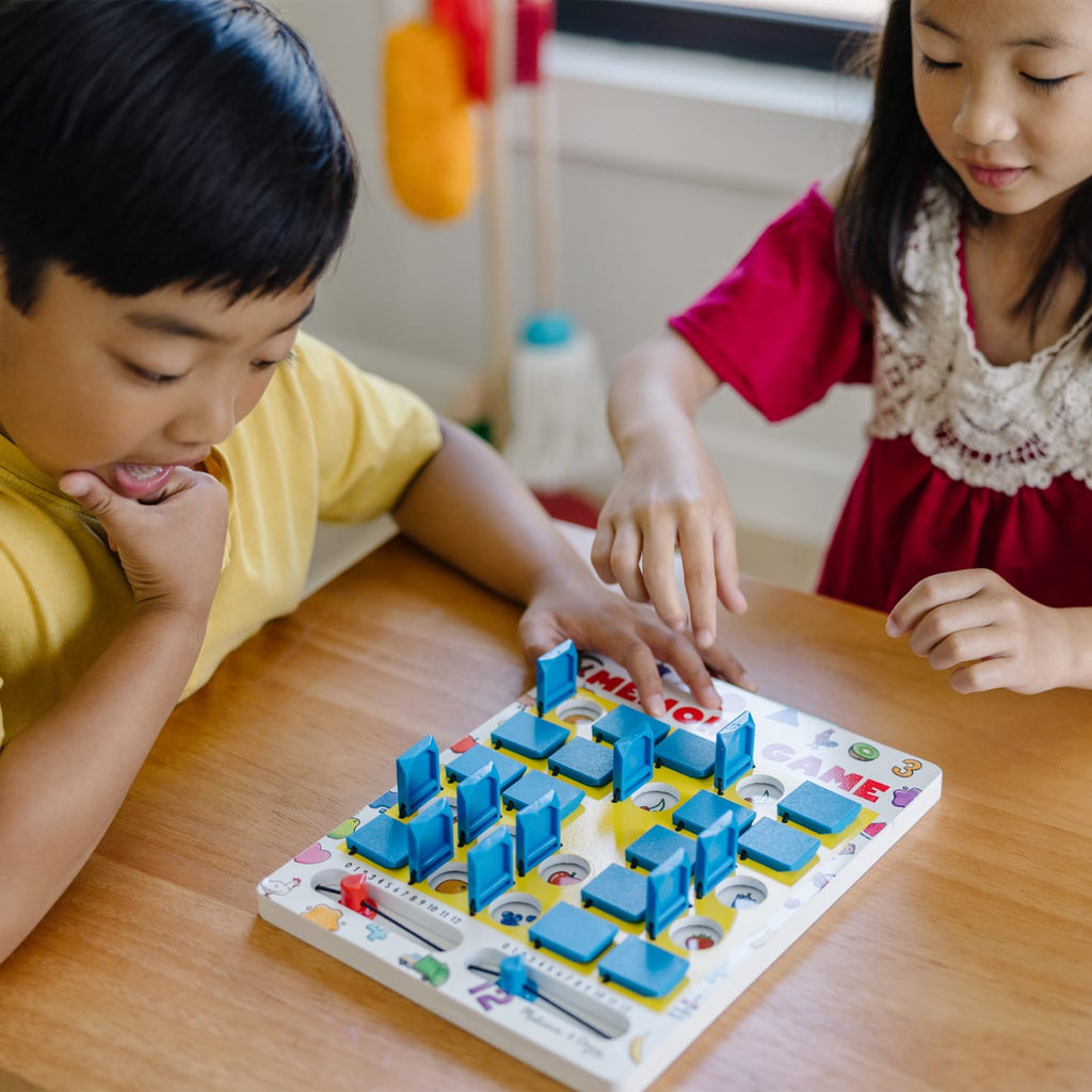 Educational Flip-to-Win Memory Game