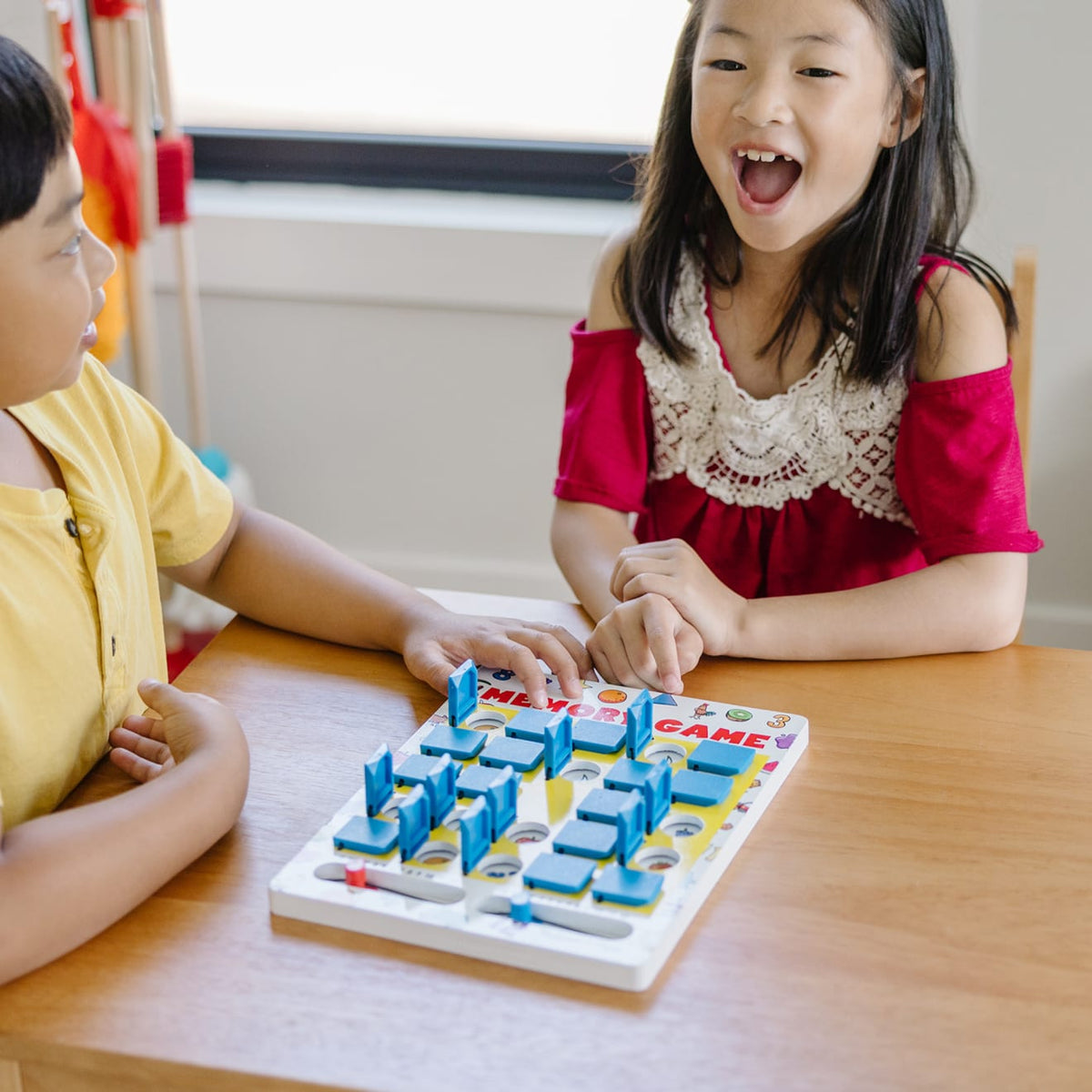 Educational Flip-to-Win Memory Game