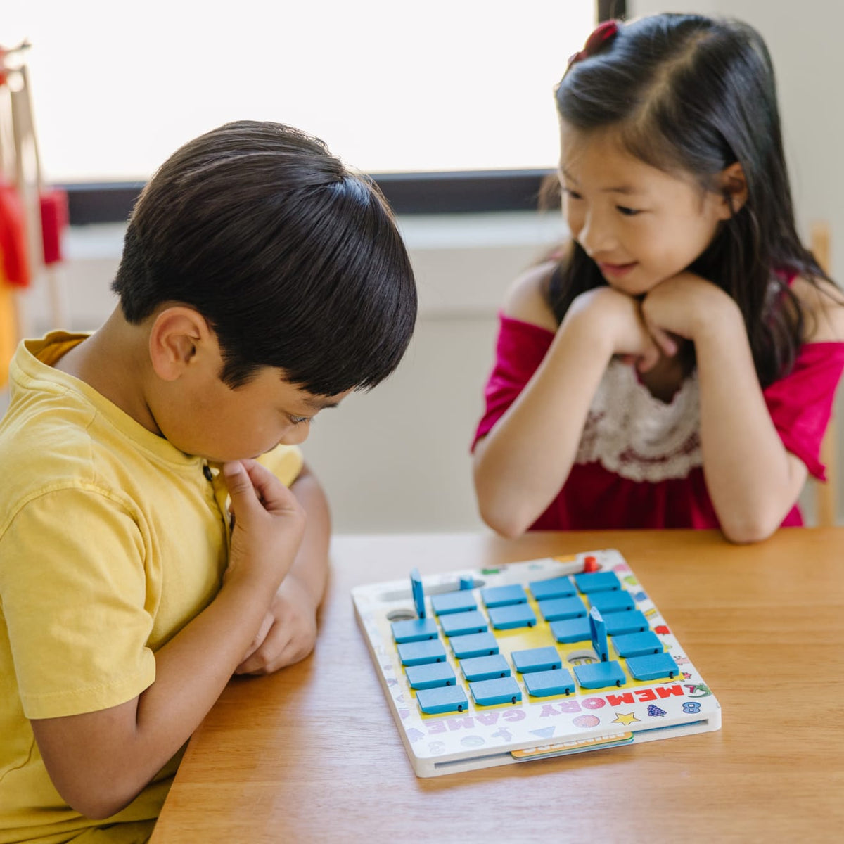 Educational Flip-to-Win Memory Game