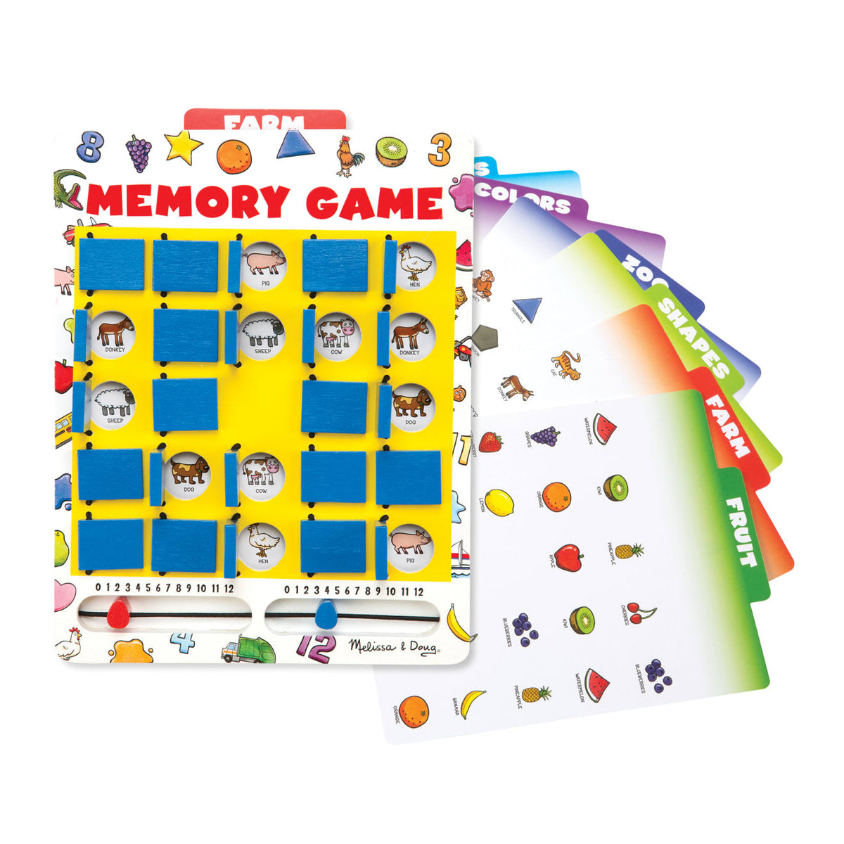 Educational Flip-to-Win Memory Game