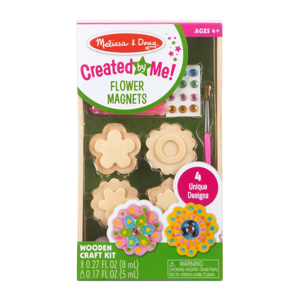 Educational Created by Me Flower Magnets Wooden Craft Kit