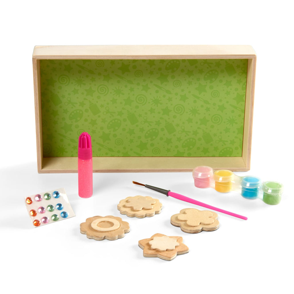 Educational Created by Me Flower Magnets Wooden Craft Kit