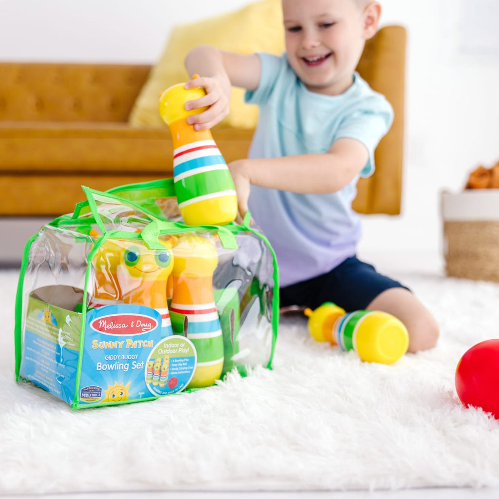 Educational Giddy Buggy Bowling Set