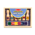 Educational Wooden Stamp Set - Happy Handles