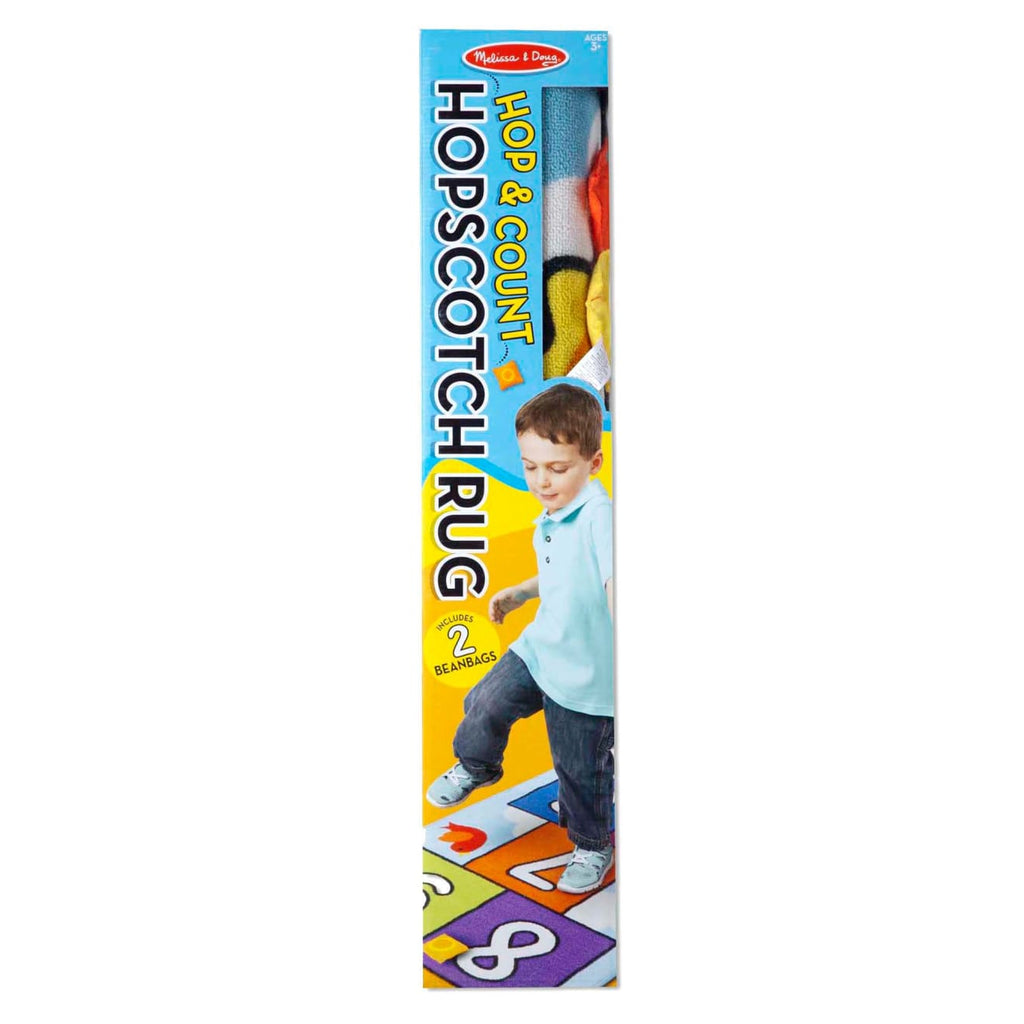 Educational Hop & Count Hopscotch Rug