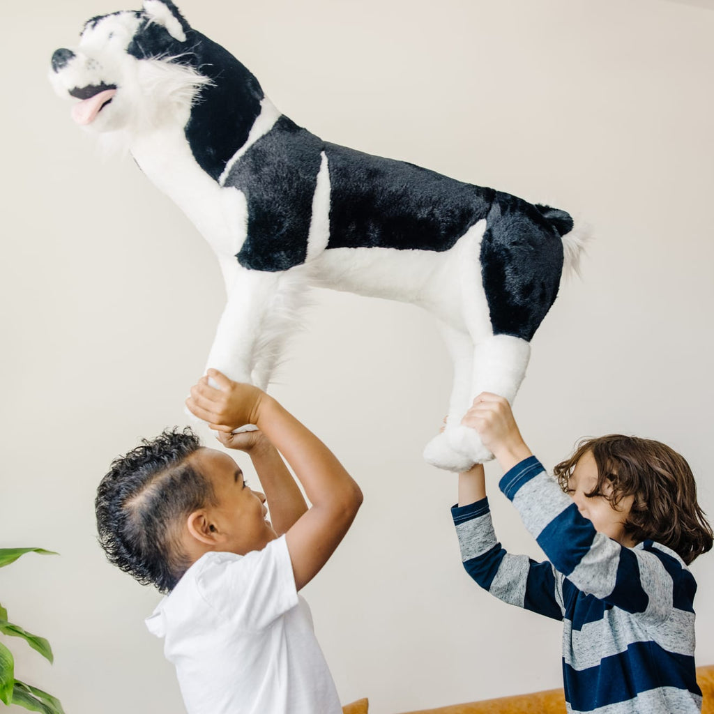 Educational Husky Giant Stuffed Animal