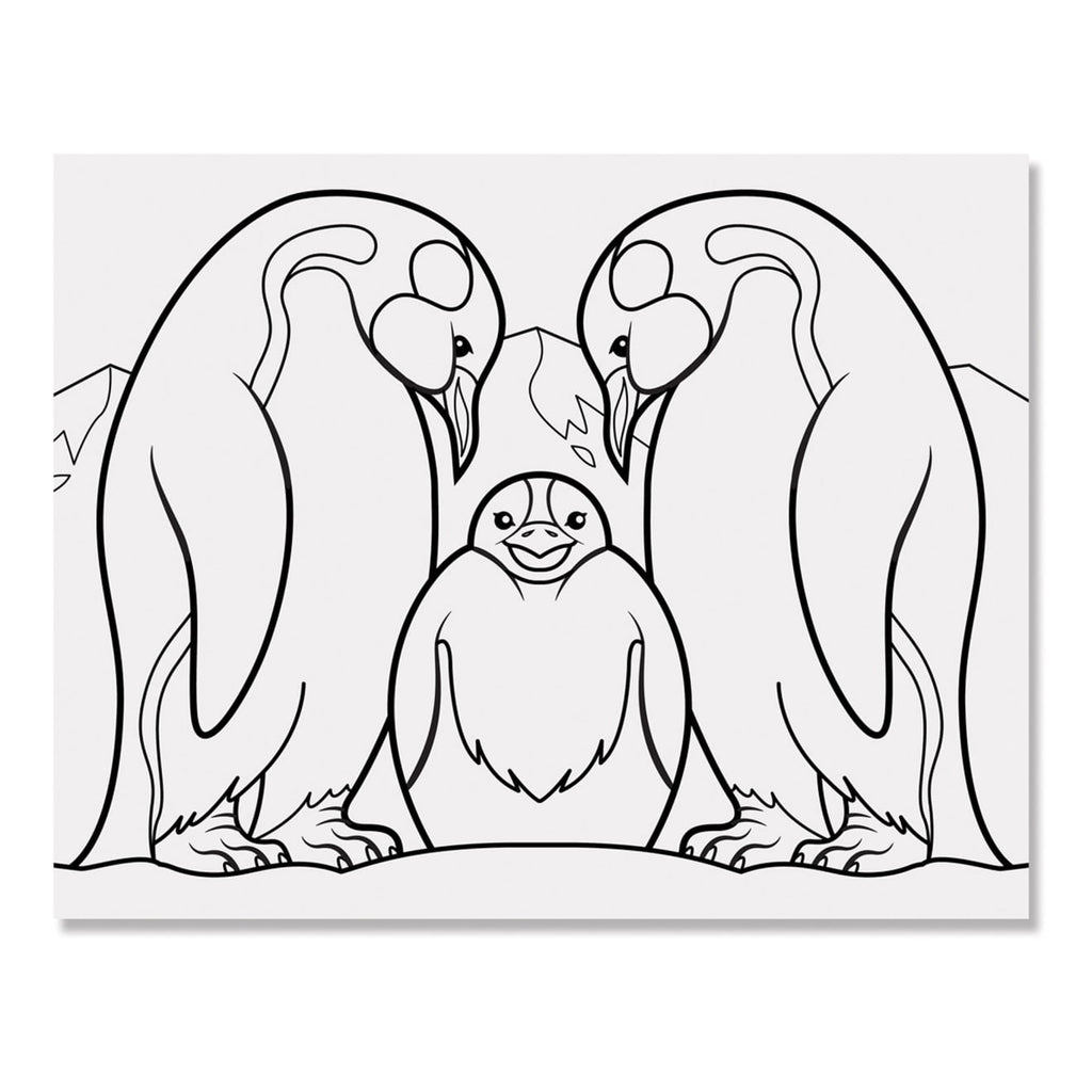 Educational Jumbo Coloring Pad - Animals